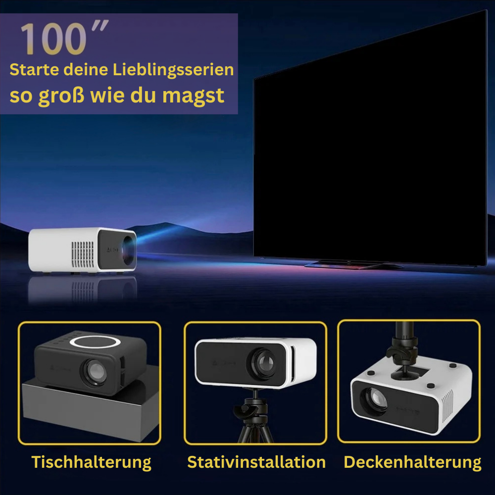 Ultimative Mini-Projektor